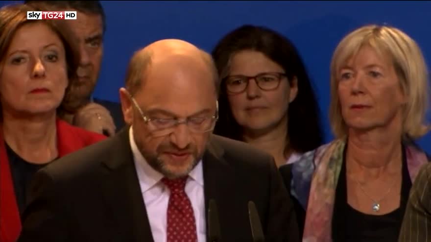 Elezioni in Germania, il discorso di Martin Schulz