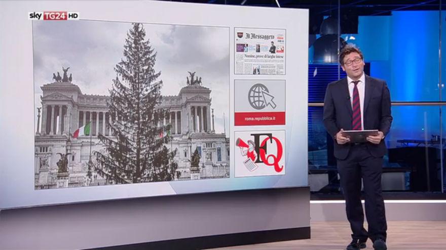 Spelacchio, l'albero di Natale delle polemiche a Roma