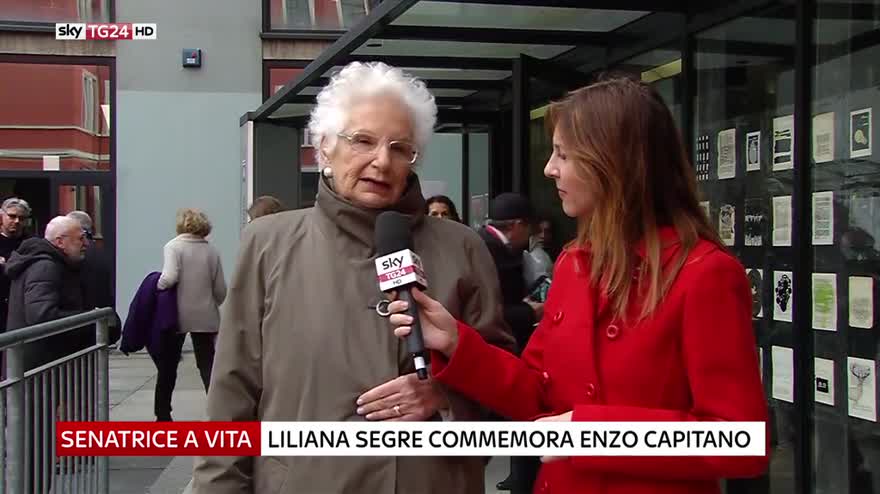 Senatrice Segre: quando ho saputo di nomina ho chiesto sedia