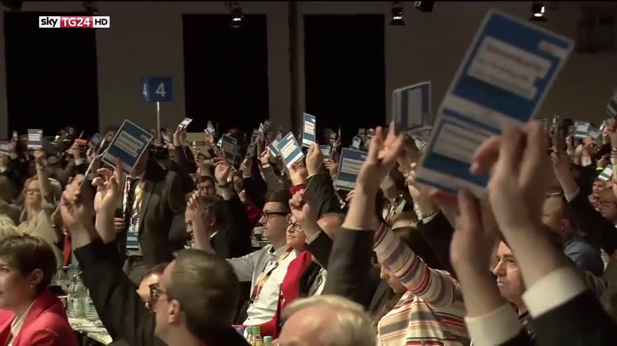 Germania, Sì definitivo Spd a governo con Merkel
