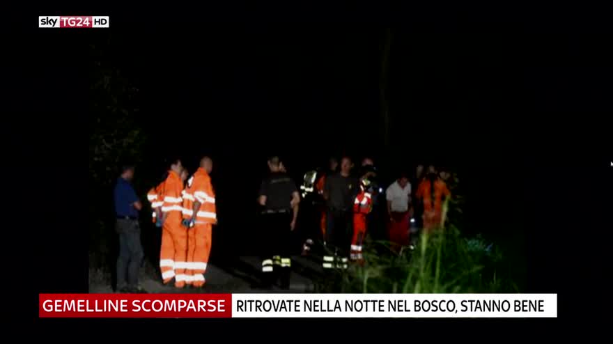 Ritrovate le gemelline scomparse in Friuli, stanno bene