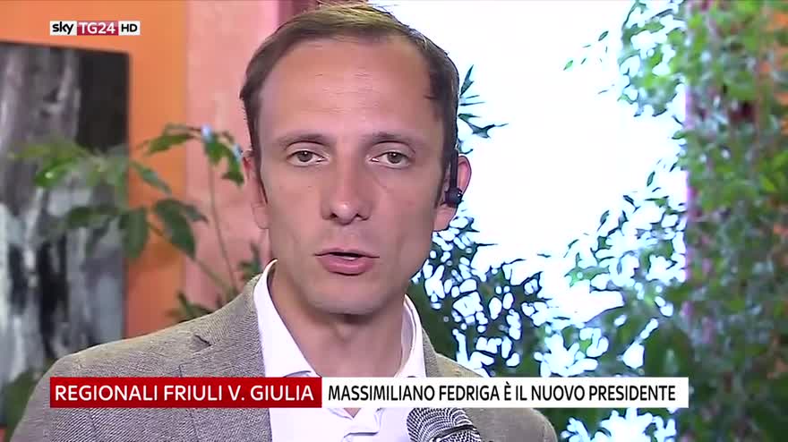 Friuli Venezia Giulia, Fedriga è il nuovo presidente