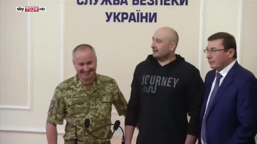 Ucraina, Babchenko vivo: