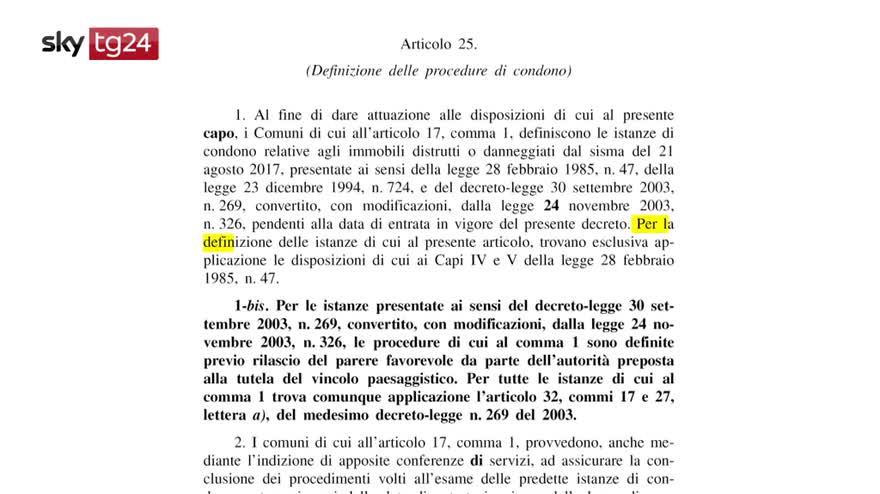 Decreto emergenze, cosa prevede