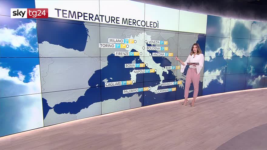 Le previsioni meteo di Natale
