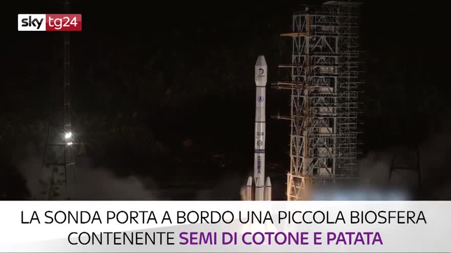 Sulla Luna il cotone cinese