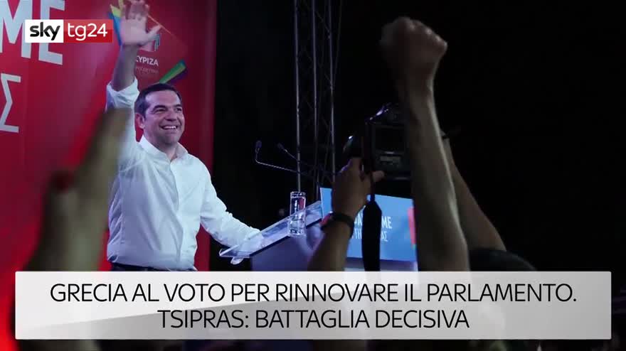I titoli di Sky tg24 delle 13 del 7/07