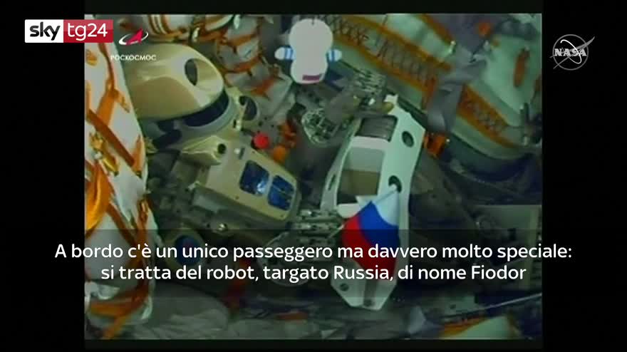 Uomini e robot, in orbita il robonauta russo Fiodor