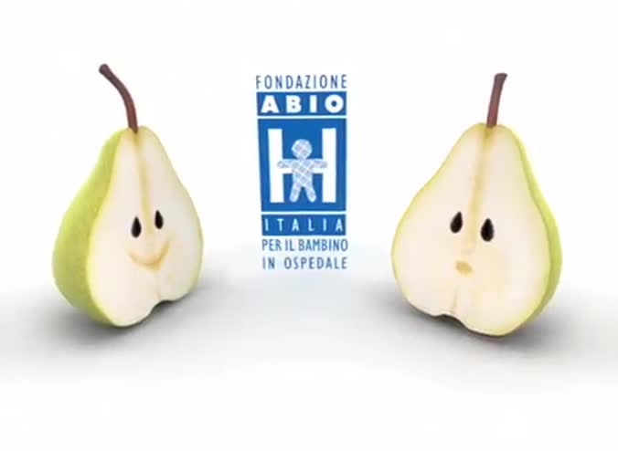 Giornata Abio, cesto di pere per i bambini in ospedale