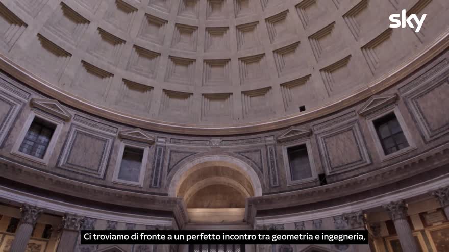 Sette Meraviglie Roma: L'interno del Pantheon