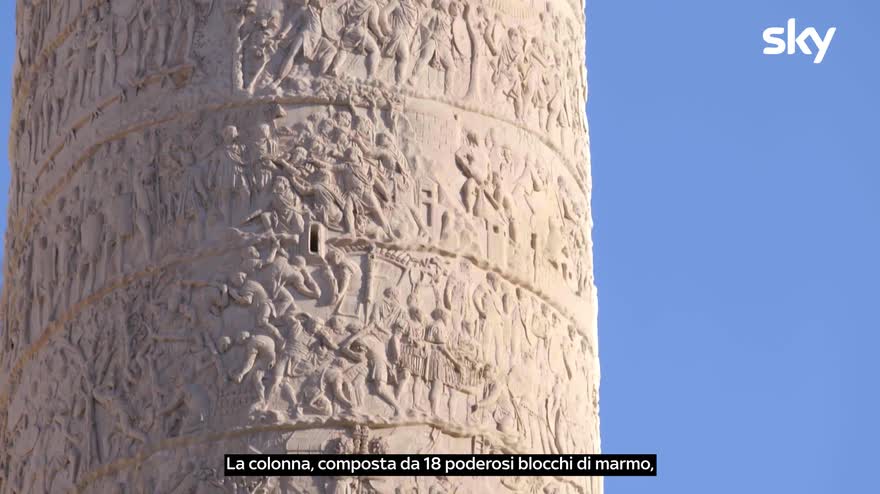 Sette Meraviglie Roma: La colonna Traiana