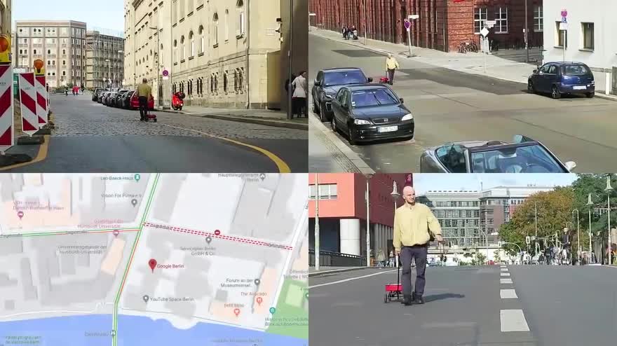 Artista hackera Google Maps: strada da vuota a trafficata