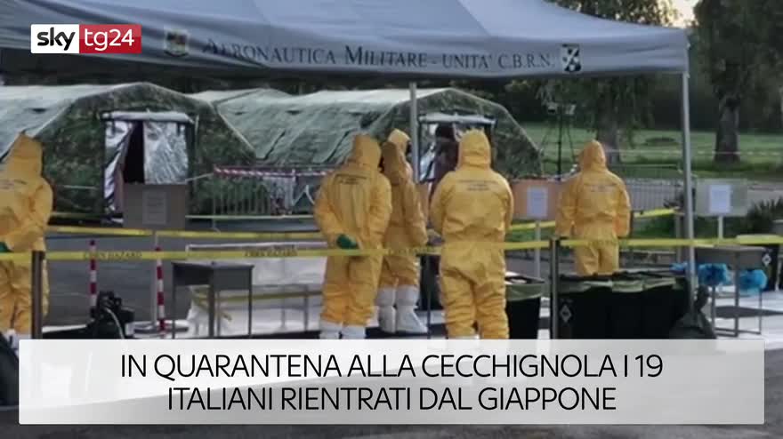 I titoli delle 13 di Sky TG24 del 22/02