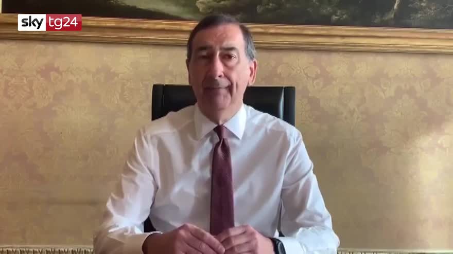 Coronavirus, l'appello del sindaco Sala ai milanesi