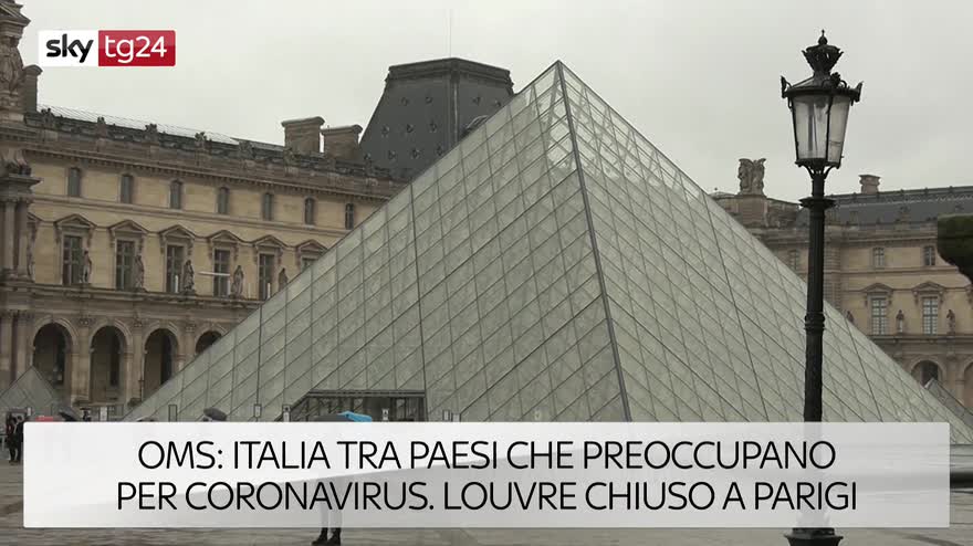 I titoli di Sky tg24 delle ore 18 del 2/3