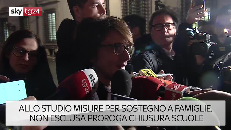 I titoli di Sky tg24 delle 8 del 6/03
