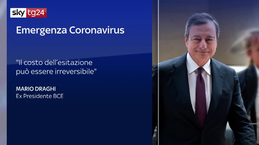 Coronavirus, Draghi: fare più debito e agire subito