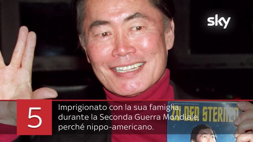 VIDEO 5 curiosità su George Takei, Sulu di Star Trek