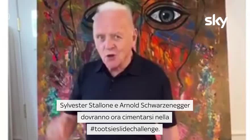 VIDEO Anthony Hopkins su TikTok sulle note di Drake
