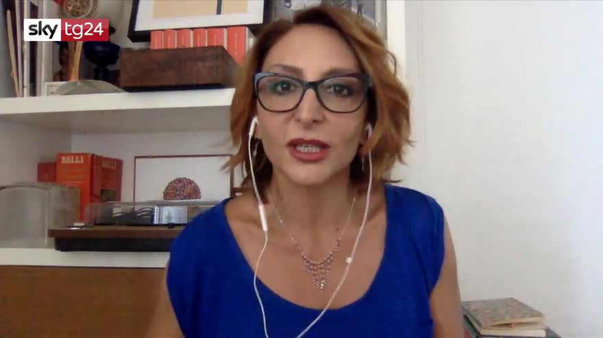 Paola Minaccioni, prima giornata nazionale lavoratori Spettacolo
