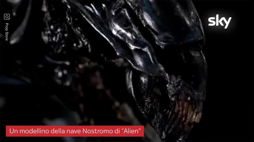 VIDEO Da Star Wars a Alien, cimeli del cinema all'asta