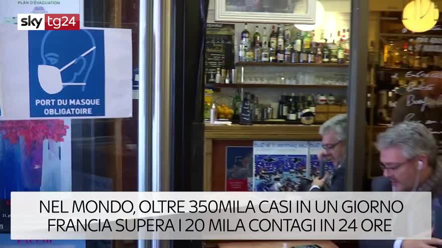 I titoli di Sky TG24 delle 8 del 10 ottobre