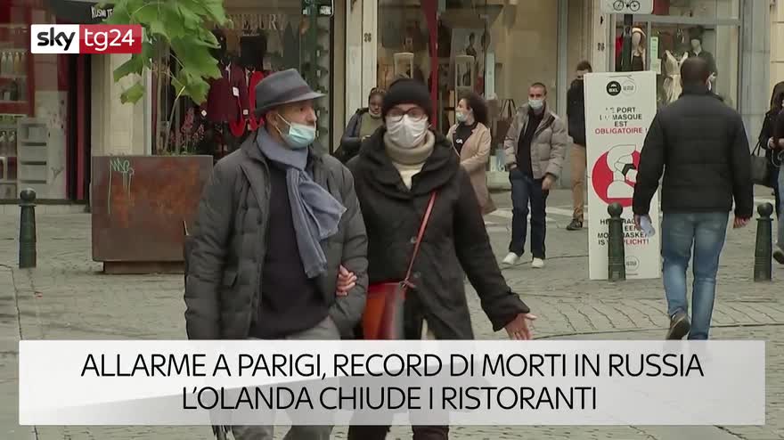 I titoli delle 8 di Sky Tg24 del 14 ottobre