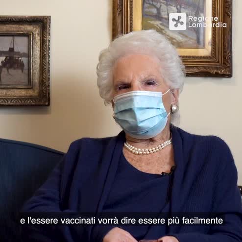 Covid Lombardia, Liliana Segre testimonial per i vaccini