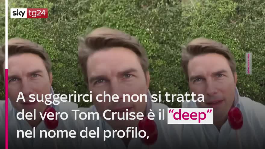 Il finto Tom Cruise virale su TikTok con i video deepfake
