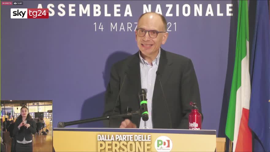 Letta: mi candido a segretario per un nuovo PD