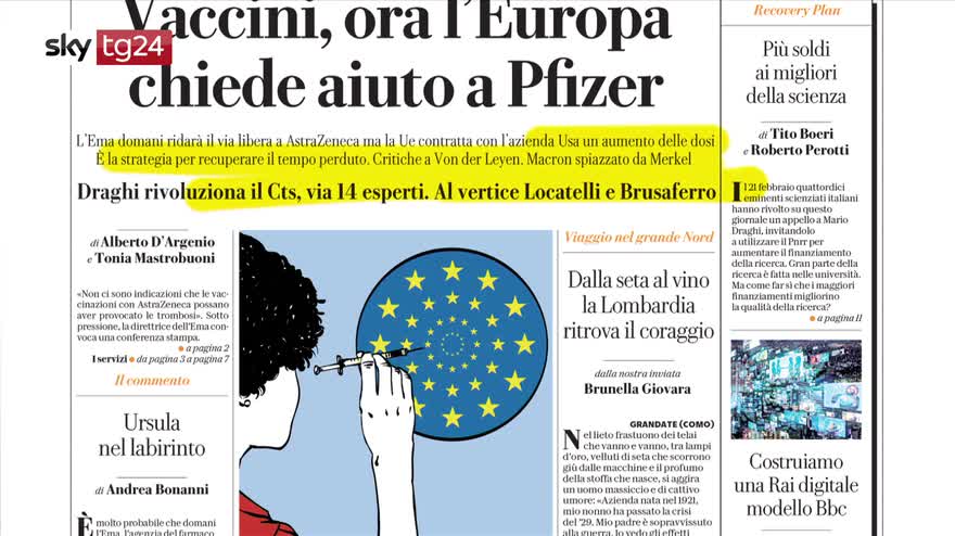 Rassegna stampa: i giornali del 17 marzo