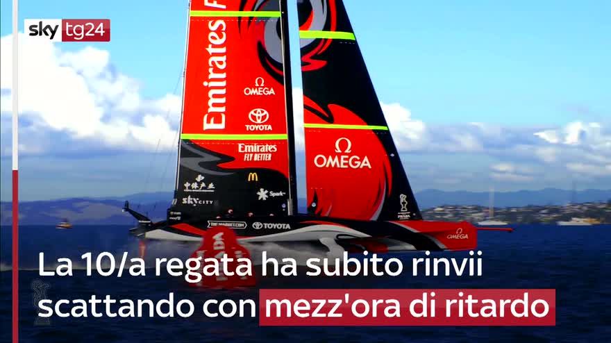 Coppa America: 7-3 a Luna Rossa, New Zealand vince il trofeo