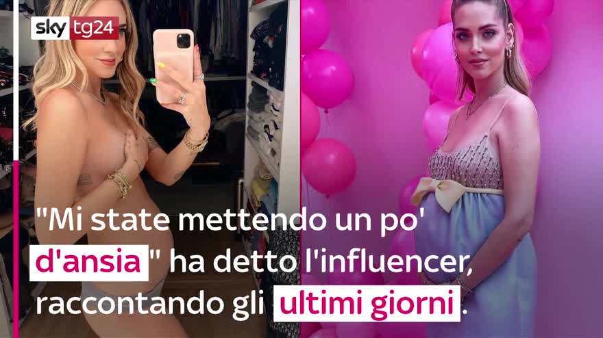 VIDEO Chiara Ferragni, attesa per la secondogenita