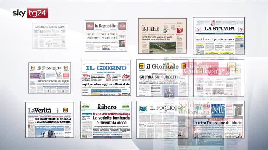 Rassegna stampa: i giornali di oggi 23 marzo