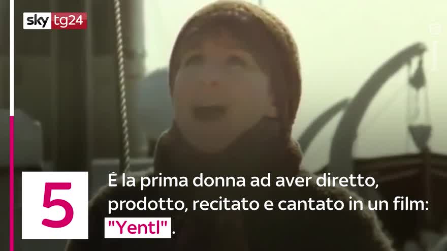 VIDEO 7 curiosità su Barbra Streisand