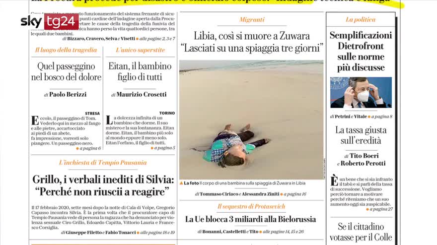 Rassegna stampa, i giornali del 25 maggio