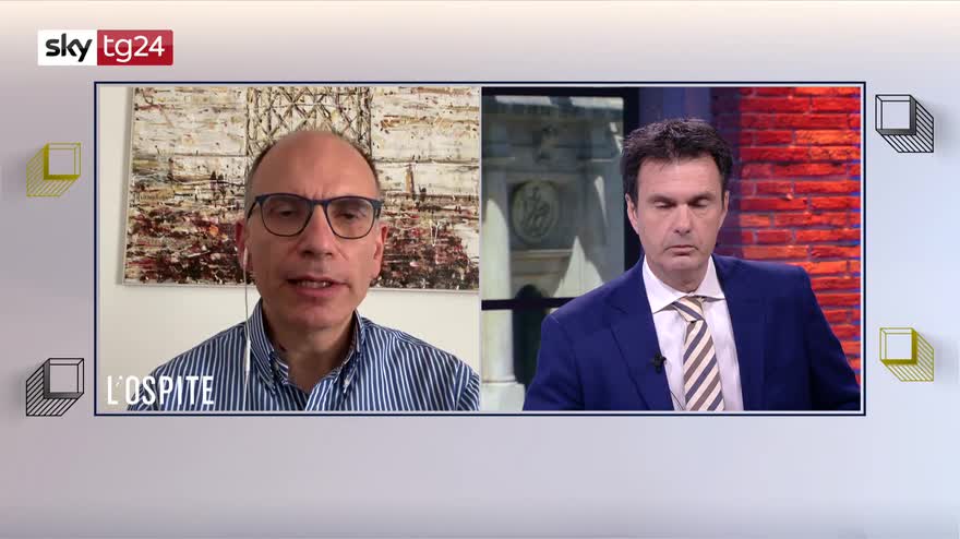 Enrico Letta a Sky TG24: guarda l'intervista integrale