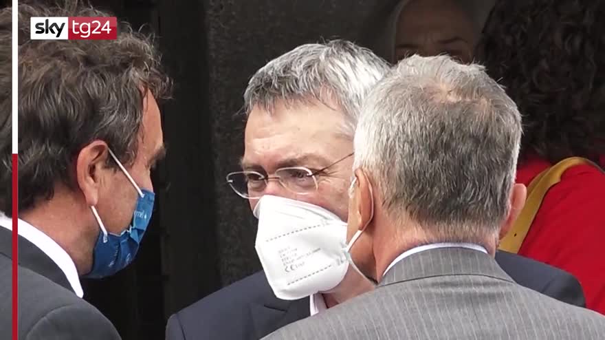 Camera ardente allestita per Guglielmo Epifani a Roma