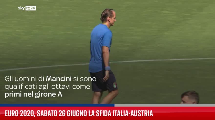 Euro 2020, sabato 26 giugno la sfida Italia-Austria