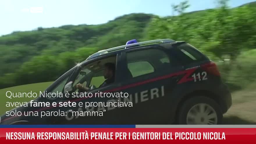 Nessuna responsabilità penale per genitori piccolo Nicola