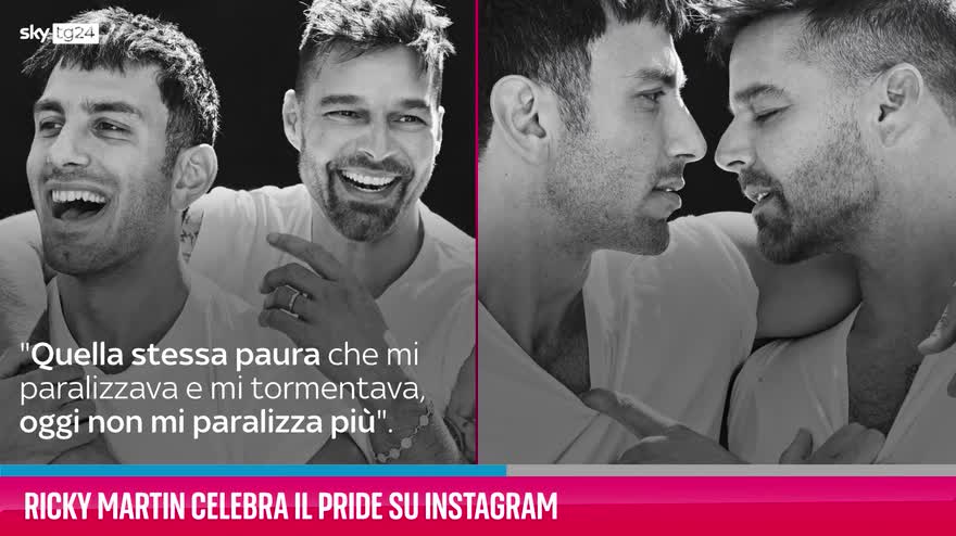 VIDEO Ricky Martin celebra il Pride su Instagram