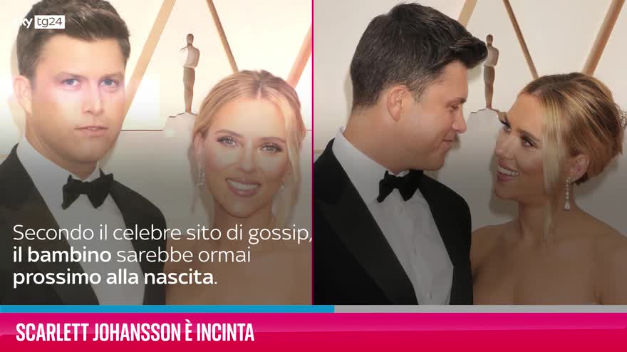 VIDEO Scarlett Johansson è incinta