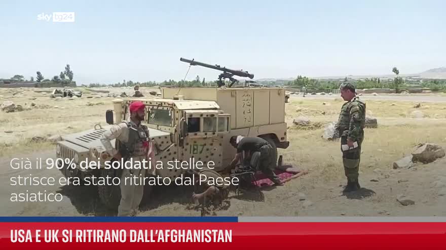 Usa e Uk si ritirano dall'Afghanistan
