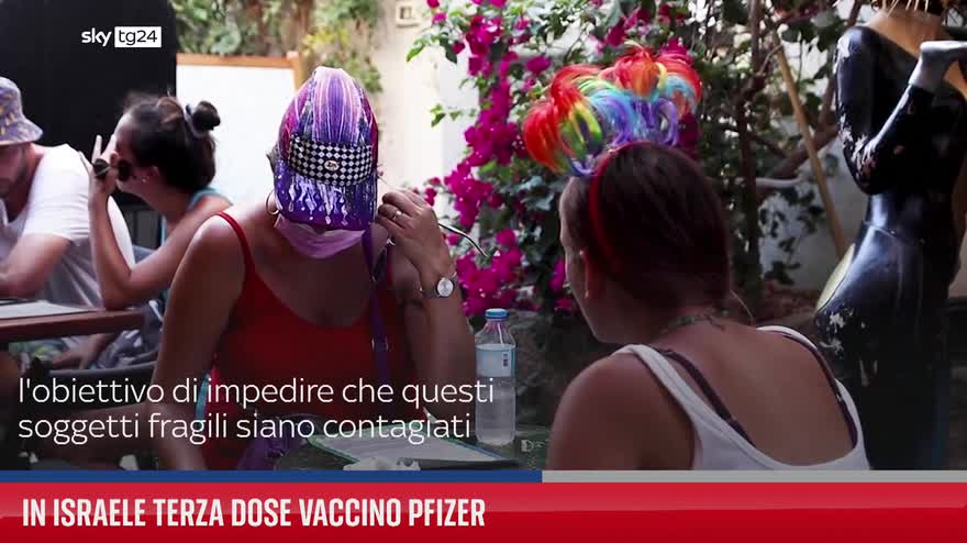 In Israele terza dose del vaccino Pfizer a immunodepressi
