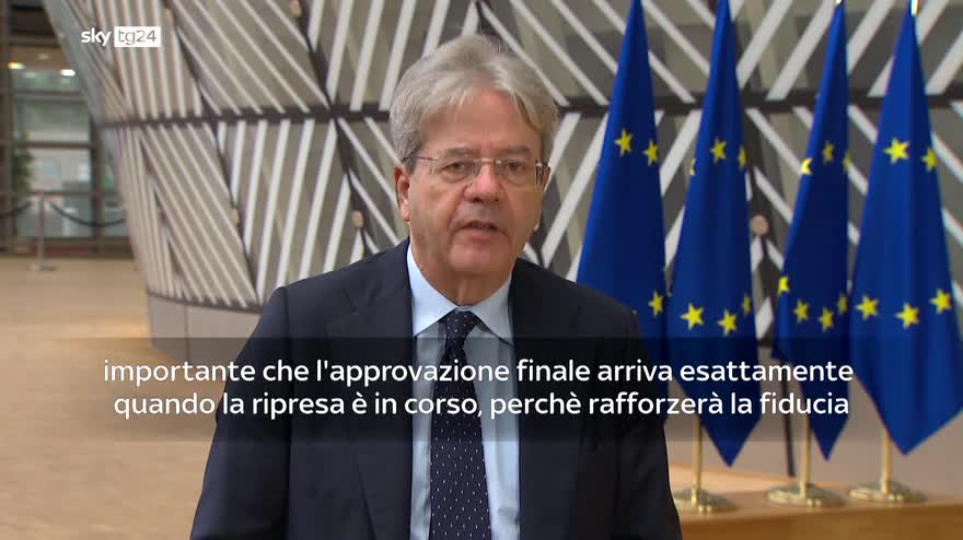 Gentiloni: giorno importante, approviamo primi 12 PNRR