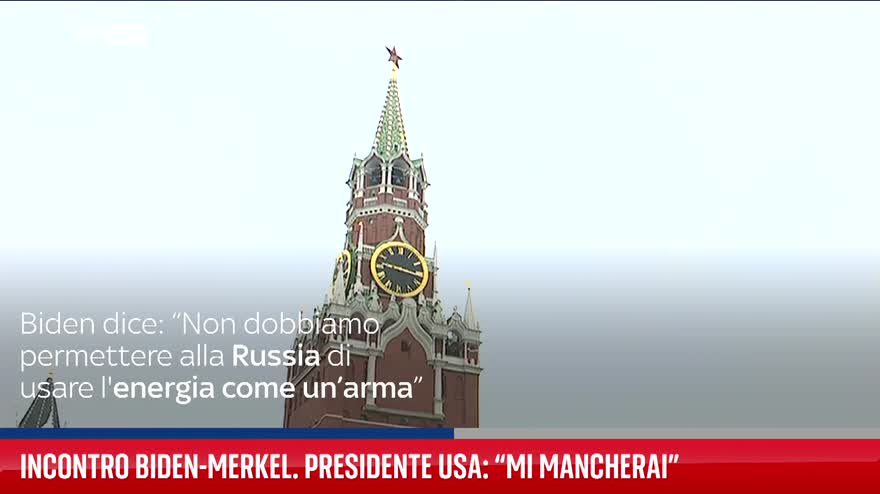 Incontro Biden-Merkel. Presidente Usa: