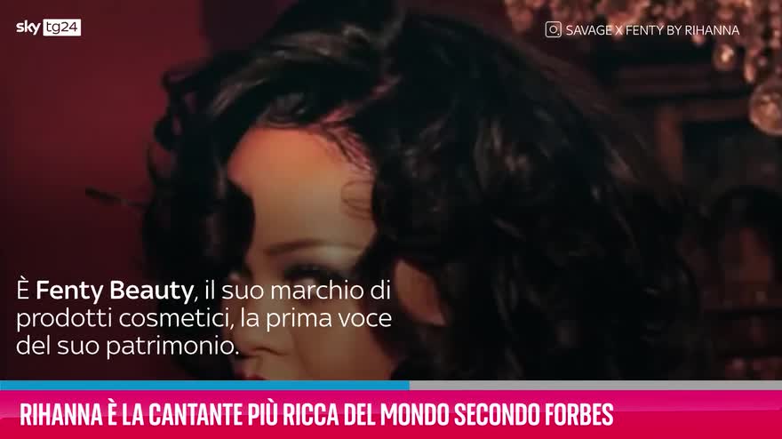 VIDEO Rihanna è la cantante più ricca del mondo per Forbes