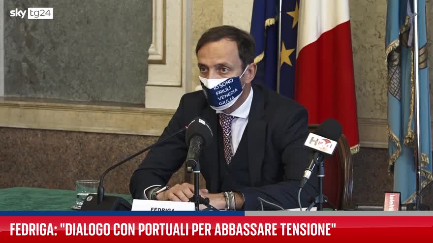Tensioni Trieste, Fedriga: dialogare con i lavoratori