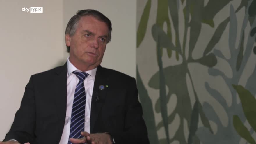 Bolsonaro auf Sky TG24: Lasst uns die Abholzung bekämpfen