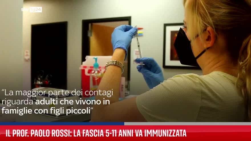 Il prof. Paolo Rossi: la fascia 5-11 anni va immunizzata